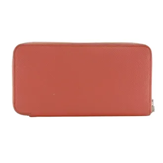 Herm&egrave;s Silkin Epsom Leather Long Wallet (Bi-Fold) (Pre-Owned)