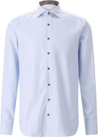 Stenstr&ouml;ms Overhemden, Heren, Blauw, M, Katoen, Formele Overhemden