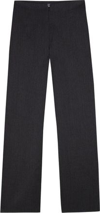 Cortana Broek - Dames - Straight fit broeken - Blauw - XL - Wol - Broeken
