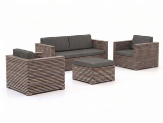 Rough Country Rustic Furniture ROUGH-C stoel-bank loungeset 4-delig