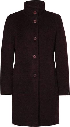 Milo Flora Jas - Dames - Mantels - Paars - Maat: 4XL Wol