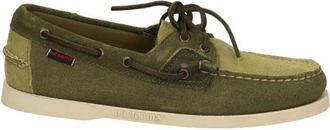 Sebago Hombre, Zapatos, Verde, Talla: 41 EU