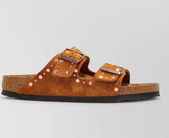 Birkenstock suede rivet sandals