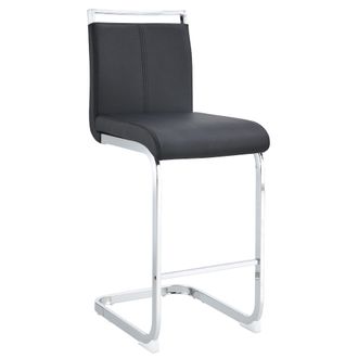 STILVORA Stilvora Silla De Oficina Ergon&oacute;mica Con Reposapi&eacute;s Y Soporte Lumbar De Aire, Cuero, Negro