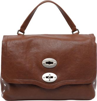 Zanellato Small Postina Tabacco Handbag