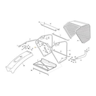 STIGA Sports Kit Cesta Lateral Derecho Vrn Original Stiga - 118830500/0