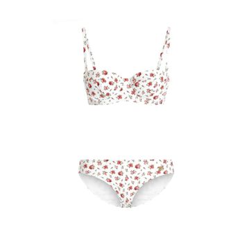 Dolce & Gabbana Bikinis, female, White, Size: XL Bikini