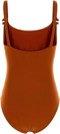 Eres Womens Orange Stretch Nylon Inspiring Swimsuit Rouille Exterior: Elastane Costumi Da Bagno Swimwear