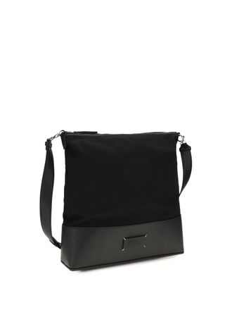 Maison Margiela Mens Medium 5ac Hobo Shoulder Bag Black Calf Leather Bos Taurus