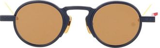 Thom Browne ronde zonnebril van acetaat