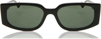 Gucci GG1534S 001 Womens Sunglasses Black Size 55 - Free RX Lenses - Free RX Lenses