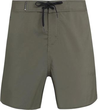 Osklen Aquaone swim shorts - men - Recycled Polyester/Polyester/Elastane - 38 - Green
