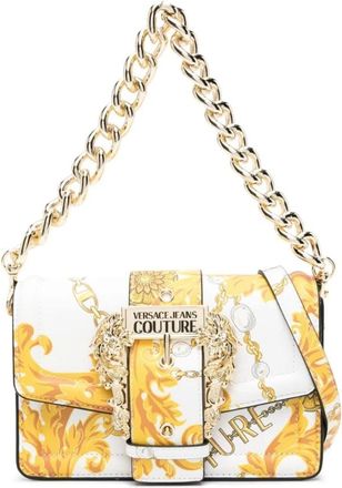 Versace Jeans Couture Witte Tassen - Stijlvol Model - Dames - Schoudertassen - Wit - ONE Size - Tassen