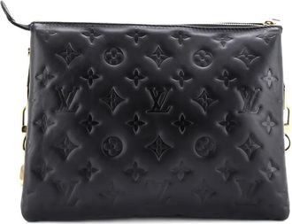 Louis Vuitton Coussin Bag Monogram Embossed Lambskin PM crossbody bag - Zwart