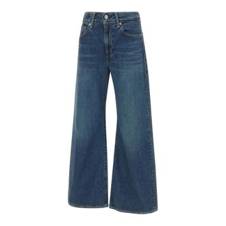 Levi's Jeans, Dames, Blauw, W29 L30, Katoen, Carve Jeans