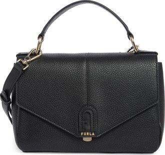 Furla Dafne Top Handle Satchel in Nero at Nordstrom Rack