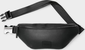 HUGO BOSS Mens Pebbled faux-leather belt bag