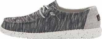 Hey Dude Womens Wendy Sox Shoe In Dark Grey