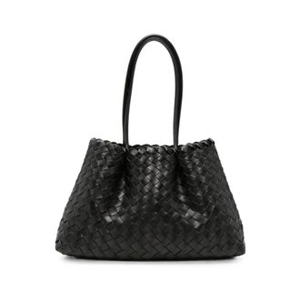 Elleme Elleme, Dames, Tassen, Zwart, Maat: ONE Size Leer