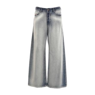 Diesel Wide Jeans, female, Blue, Size: W27 1996 D-Sire Jeans