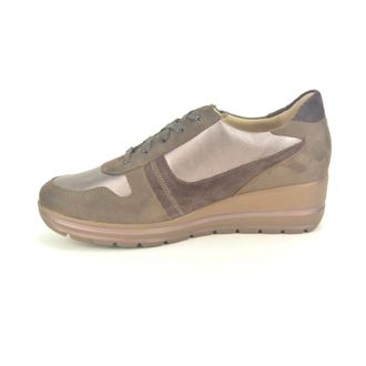 Mephisto Bronze Taupe Spie Z Sneakers - Dames - Sneakers - Beige - 35 1/2 EU - Schoenen