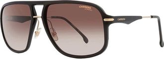 Carrera 296/S 02M2 HA Black Gold/Brown Gradient