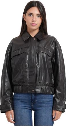 Only Only, Jassen, Dames, Bruin, M, Polyester, Onlingrid Bomberjack