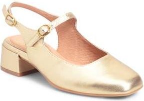 Söfft Leyla Slingback Mary Jane Pump in Gold at Nordstrom Rack, Size 9.5