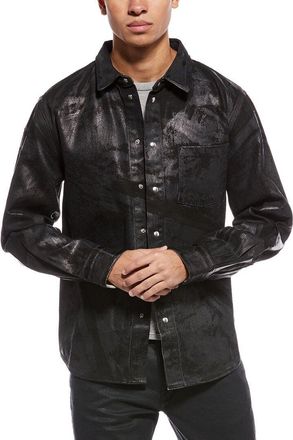 Helmut Lang Foil Shirt Jacket