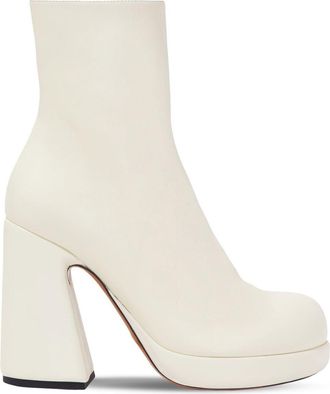 Proenza Schouler Forma platform boots - women - Lambskin/Lambskin/Leather - 38 - Neutrals