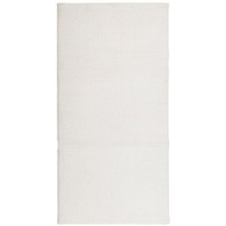 vidaXL Vidaxl - Alfombra De Pelo Corto Look Escandinavo Iza Crema 100x200 Cm