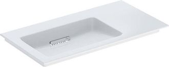 Keramag Geberit One Muebles Lavabo Salida Horizontal, Espacio Estante