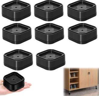 OEM Elevadores Antideslizantes Apilables De 3,5 Cm Para Muebles, Ideales Para Camas, Lavadoras, Sillas Y Sof&aacute;s