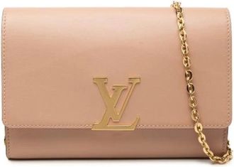 Louis Vuitton Pre-owned Louise GM - Dames - Vintage Schoudertas - Beige - ONE Size - Leer - Vintage
