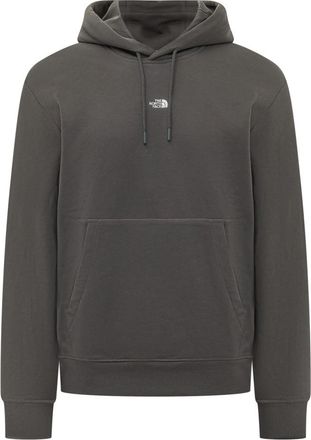 The North Face Grey Solid Hoodie