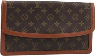 Louis Vuitton Pre-owned Clutches, female, Brown, Size: ONE SIZE Pre-owned Vintage Clutch Bag