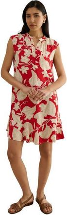 Hobbs London Kesta Tunic Dress in Redcream at Nordstrom, Size 16