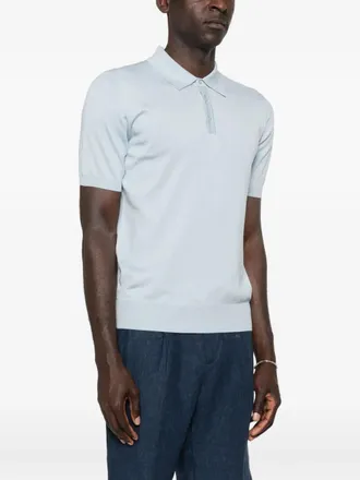 PANICALE Mens Short-Sleeve Buttoned Polo Shirt Ss26 M