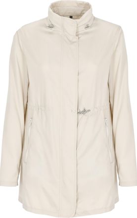 Fay Beige Waterproof Hook-Fastening Jacket