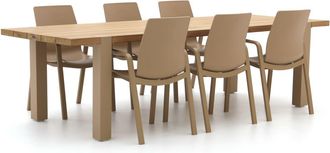 Hartman Hartman Flow/Almeria 280cm dining tuinset 7-delig