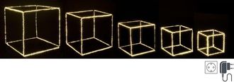 BIZZOTTO Luci Natale Cubo 510 microled classic cm 55 x 55 h
