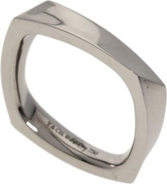 Tiffany & Co. White Gold White Gold (18K) Band Ring (Pre-Owned)