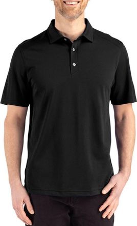 Cutter & Buck Advantage Refresh Epic Confidence Performance Polo in Black at Nordstrom, Size Xxx-Large