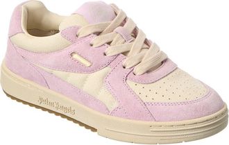 Palm Angels University LT Canvas & Suede Sneaker