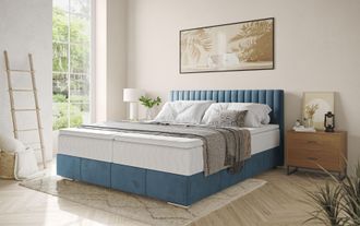 Inosign Boxbett »Thor mit Bettkasten, inkl. Matratze, Topseller« Topper und Zierkissen, in verschiedenen Härtegraden verfügbar