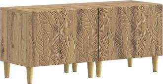 vidaXL Mueble De Tv Roble Artisan Madera De Ingenier&iacute;a Vidaxl