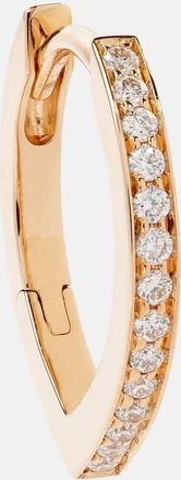 Repossi Antifer 18kt rose gold single earring with diamonds