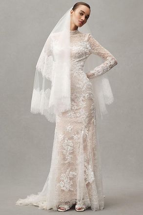 Watters Frances Fingertip Veil