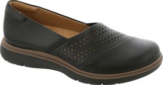 Clarks Womens Certina Edge Shoes, Color Black Leather, Size: 6 UK Narrow