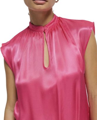 Nation Ltd Jeanne Top In Azalea Pink
